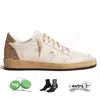 Ball Star Sapatos mulheres Homens Designer Silver Glitter Gold Ice Gray Suede Leather Luxury Never Stop Dreaming Vintage Italy Brand Sneakers Trainers