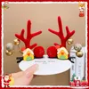 Hair Accessories Bowknot Christmas Hairpin Sequin Merry Decor Plush Clip Tree Star Children Deer Antler Girls