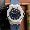 Mens Watch Orologi 15400 15500 디자이너 시계 고품질 Audemar 다이얼 41mm 자동 이동 시계 스테인리스 스틸 방수 사파이어 2023 럭셔리 15550ba