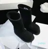 estilos Margiela MM6 moda dedo do pé redondo plataforma tornozelo botas de pele de algodão de luxo ao ar livre sapatos casuais botas tamanho 35-40 Maison