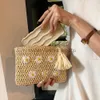 バッグショルダーバッグバッグ女性のハンドバッグウォレットストローバッグサマーハンドバッグ織りDaisycatlin_fashion_bags