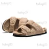 Chinelos Comwarm Moda Cork Foot Pad Mulheres Slider Inverno Ao Ar Livre Lã Tamancos Slider Avançado Macio Espesso Slow Home Slider T231024