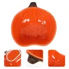 Set di stoviglie 4 pezzi Piatto per acqua per criceti Zucca Pet Rat Ciotola Scoiattolo Tavolo da picnic Guinea Ceramica Alimentatori Contenitore