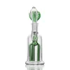 Zielone 18 mm złącza rozproszone drzewo ramion Percolator Glass Bubbler Water Rigs