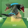 その他のおもちゃ恐竜ザザザの子供ハンドプレス自動スイングバイトシミュレーションモデルティラノサウルスレックス恐竜おもちゃchrismas giftl231024