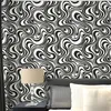 Wallpapers Modern Simples 3D Geométrica Água Onda Curva Onda Papel de Parede Sala de estar TV Sofá Fundo Papel de Parede 0.53 10 5.3m2