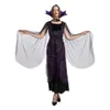 Cosplay Eraspooky Damen Vampirkönigin Kostüm Gothic Halloween Mittelalter Viktorianisch Fledermaus Cosplay Karneval Ostern Purim Kostüm Cosplay