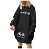 Hoodies femininos impressão oversize sweatshirts kawaii orelhas feminino manga longa grosso pulôver menina topos streetwear sudaderas