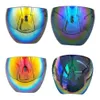 Lunettes de plein air Protection Faceshield Lunettes de soleil Cyclisme Lunettes de soleil Transparent Anti Fog Splash Isolation Masque Face Cover 231024