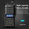 Рация 15 Вт, 8000 мАч Baofeng Walkie-Talkie UV-9R Plus Ham Radio IP67 Водонепроницаемый UHF/VHF 10-20 км Высокомощная рация с двусторонней радиосвязью 231023