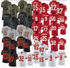 Patrick Mahomes 15 Juju Smith-Schuster Football Jersey Rashee Rice Travis Kelce Nick Bolton Clyde Edwards-Helaire Trent McDuffie Hardman Karlaftis Toney