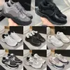 Tasarımcı Ayakkabı Buzağı Kadın Spor Ayakkabıları Yansıtıcı Erkekler Eğitmenler Süet Deri Ayakkabı Tıknaz Platform Spor Sneaker Patchwork Vintage Trainer Leisure Stylist