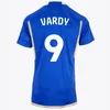 23-24 Club Team Leicester Soccer City 9 Jamie Vardy Jersey 22 Kiernan Dewsbury-Hall 30 Mads Hermansen 14 Kelechi Iheanacho 10 Stephy Mavididi Voetbalshirttenues