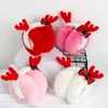 Berets Dobrável Earmuffs Eye-Catching Christmas Antler Forma Ear Warmer para Adulto Unisex Manter Quente Frio Tempo Suprimentos