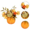 Outros suprimentos de festa de evento Abóbora Maple Leaf Ornament Decor Simulação Halloween Pintado Espuma Queda Prop Decoração Mesa de Natal 231024