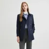 Women's Jackets Proenzaschouler Jacket British Style Business Fashion Commuting Capable Retro Trench Coat Solid Color