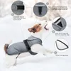 Vêtements pour chiens Benepaw Manteau de chien par temps froid hiver confortable chien chaud polaire veste coupe-vent vêtements de chien gilet pour petits chiens de taille moyenne 231024