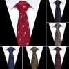 Галстуки-бабочки 7,5 см, классический мужской галстук, модный деловой Est дизайн, галстук из полиэстера, шелка, рубашки с пейсли и цветочным принтом, аксессуары для свадьбы