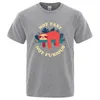 Мужские поло 2023, летняя брендовая футболка Not Unhappy Angry с короткими рукавами, топ с рисунком аниме Folivora, повседневная уличная одежда