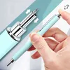 Fountain Pens Press Tip Çeşme Kalem Mürekkep Kalemi Geri Çekilebilir Kapşonlu Nib Dönüştürücü Dolgu İş Kırtasiye Ofis Okulu Malzemeleri Kawaii Pen 231023