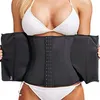 Bustiers Korsetts Sladuo Frauen Reißverschluss Taille Dichtung Bauch Strap Sport Fitness Doppel Neopren Dreireihig Sexy Shapewear