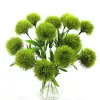 Simple single stem dandelion Artificial flowers dandelion Plastic Flower Wedding decorations length about 25cm Table Centerpieces