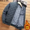 Homens para baixo parkas 2023 grosso quente bombardeiro jaqueta casacos outono inverno velo forrado casual para homens fino ajuste roupas 5xl 231023