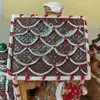 Decorações de Natal Figuras de trem de doces de resina para entrada interior lareira sala de estar desktop navidad decoração adorável presentes crianças objeto 231023