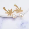 Dangle Earrings Personality Gold Color Coconut Wholesale