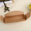 Opakowanie prezentów 20pcs/partie Papierowe pudełka prezentowe Kraft DIY ręcznie robione cukierki