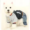 Hundkläder varma hundkläder vinter husdjur kläder jumpsuit rompers valp kläder Yorkie pomeranian poodle bichon frise schnauzer hund hoodie 231023