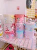 Gift Wrap 1 Pc Round Paper Boxes Lid Hug Cute Animal Bucket Gift Packaging Storage Box Gift Decor Box 21*17cm 231023