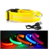 Led Dog Collar USB Oplaadbare nachtveiligheid Flashing Glow Pet Dog Cat Collar met USB Cable Charging Dogs Accessory4006550