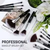 Makeup Tools 13 18PCS Brush Set Premium Synthetic Powder Foundation Contour Blush Concealer Eyeshadow Blending Liner Make Up BeautyKit 231024
