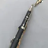 Silver Plated Keys Bass Clarinet BB Tune Clarinet High Quality Bakelite Instrument med Case Free Frakt Musikinstrument