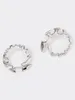 Stud Oorbellen Merk Mode-sieraden Rock Big Design Wave Circle Dames Flower Party Europese Gift