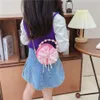 Multi couleur décontracté enfants messager enfants mode petite fille princesse sac à bandoulière bébé fête d'anniversaire sac à main