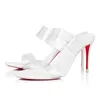 Elbise Ayakkabı Kırmızı Dipler Topuklu Hıristiyanlar Tasarımcılar Yüksek Topuklu Kadınlar Kate Stiletto Sandalet Seksi Ayak Ayak Parçası Sıcak Chick Iriza Kırmızılar Sole Platform Kadınlar 6-12cm