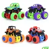 Peças Acessórios Inercial Pl Back Stunt Car Kid Truck Brinquedos para Meninos Veículos Off-Road Quatro Rodas Modelo Bebê Educacional Chil Otdmp