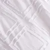 寝具セット高品質の幾何学的切断花の寝具セットクイーンキングサイズソリッドホーム布団カバーセットシングルダブルキルトカバー枕カバー231023