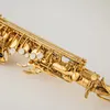 Referencja saksofonu alto SAS-54 antyczna miedziana E-Flat Profesjonalny instrument muzyczny z ustnikiem trzcinowym Statek bez szyi