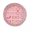 Bérets Pink E Eapyglass Retro Modern Hipster Bob Hat pour femmes hommes Voyage d'été Soleil Sports Pêche irlandaise Pays Irlandais