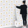 Stickers muraux 70cm1m 3D stéréo auto-adhésif plafond décoratif salon chambre TV fond papier peint étanche 231023