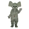 Halloween Grey Elephant Mascot Costume Unisex Cartoon Character Outfits Suit Adults Size Outfit Birthday Christmas Carnival Fancy Dress