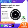 Nouvelle voiture 8GB 128GB Android 13.0 sans fil CarPlay TV Ai Box 4G 64G QCM6225 8 cœurs Android Auto Netflix Iptv pour OEM filaire CarPlay