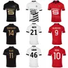 Stade Rennais Soccer Jersey 2023-24 Club 14 Benjamin Bourigeaud 34 Ibrahim Salah 30 Steve Mandanda 28 Enzo Le Fee 10 Amine Gouiri 11 Ludovic Blas Football Shirt Kits