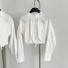 Damesblouses Hoge hals streetwear mode-tops Koreaanse herfst woon-werkverkeer Comfort hoge kwaliteit blouse feest elegante shirts bloes