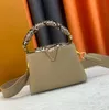 Projektant mini torebka serpentynowa uchwyt pojedynczy uchwyt torba na ramię Wodoodporna oryginalna skórzana torebka designerska torba