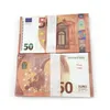 Autres fournitures de fête festives New Fake Money Banknote Party 10 20 50 100 200 US Dollar Euros Réaliste Toy Bar Props Copie Devise Mo Ot8Yb