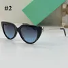 Premiumkvalitet Fashion Solglasögon för kvinnor eller män solglasögon med blå presentförpackning